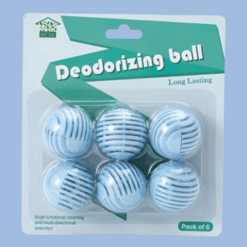 Shoe deodorizer balls